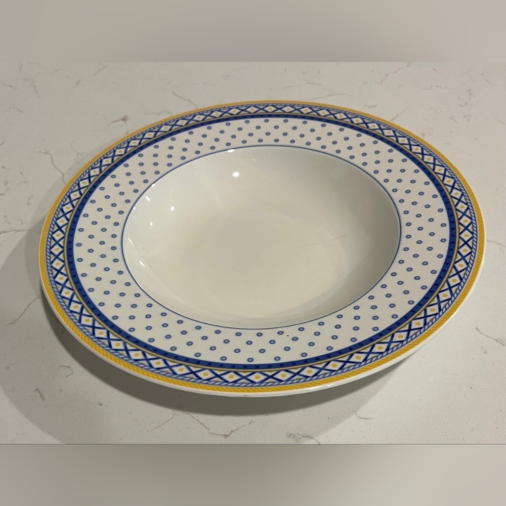 Vintage, Collectible Villeroy & Boch Perpignan 9.5" Soup Bowl/Pasta Plate EUC - Picture 4 of 6